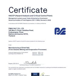HACCP UA - Certificate Pimai Salt (ACFS)
