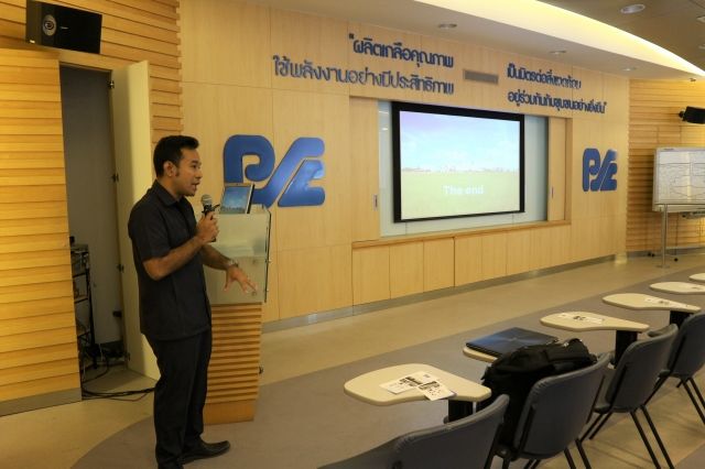 คณะผู้เยี่ยมชมจากศูนย์วิจัยและการศึกษาบรรพชีวินวิทยา และนักเรียน โรงเรียนสาธิตมหาวิทยาลัยมหาสารคาม (72 ท่าน) เข้าเยี่ยมชมกระบวนการผลิตเกลือบริสุทธิ์ด้วยวิธีเหมืองละลาย
