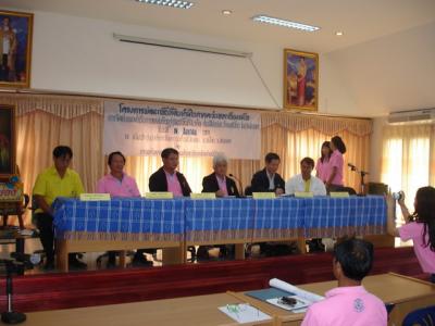 signed the Memorandum of understanding (MOU) at Haiyong Sub-district Office